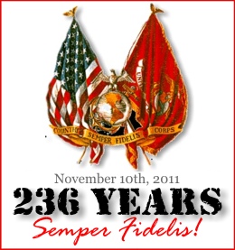 Happy birthday USMC: 236 Years